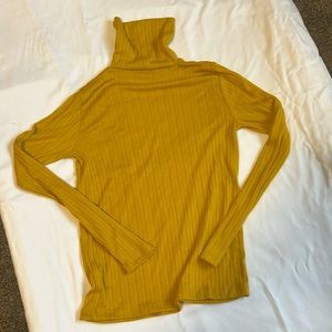 J. Crew Marigold Yellow Long Sleeve Tee